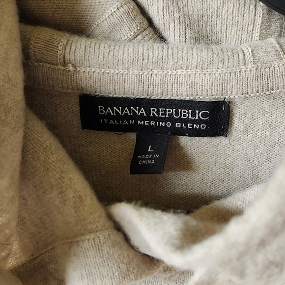 Banana Republic Pullover with Hood, sz M - Picture 5 of 10